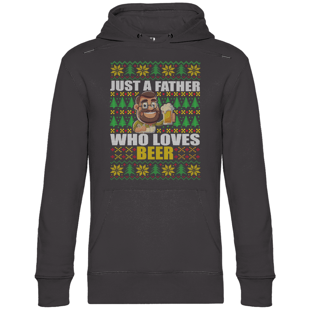 Christmas Premium Hoodie "Just A Father"