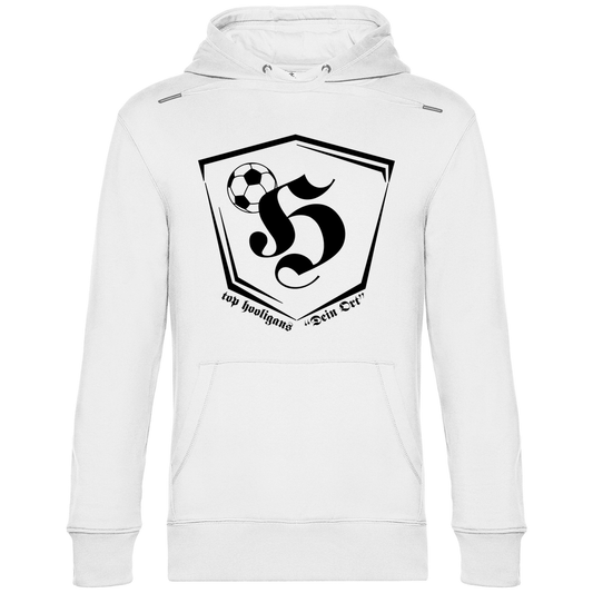 Premium Hoodie "Top Hooligans Headquarters" (personalisierbar)