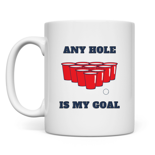 Premium Tasse "Any Hole"