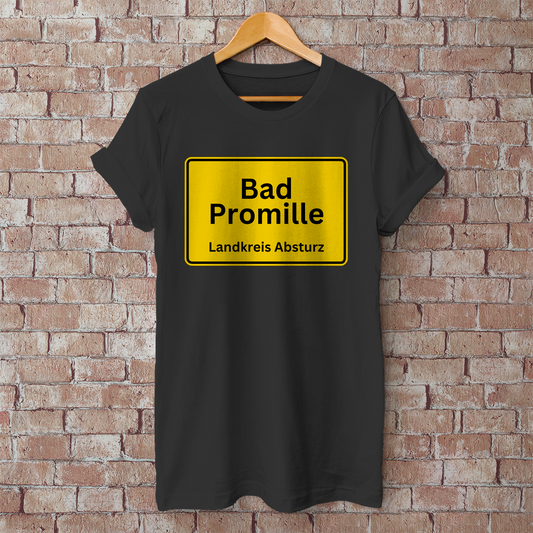 Premium T-Shirt "Bad Promille"