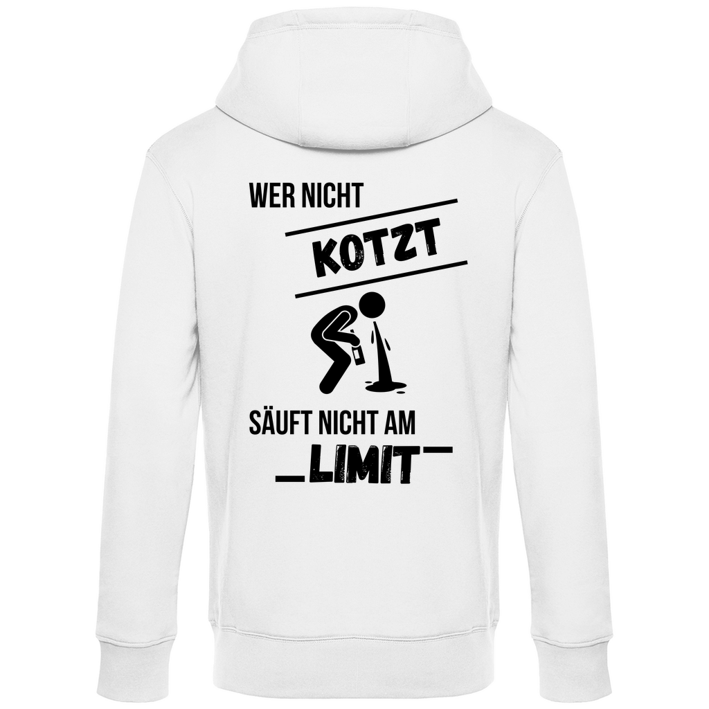 Premium Hoodie "Limit" (personalisierbar) (Backprint)