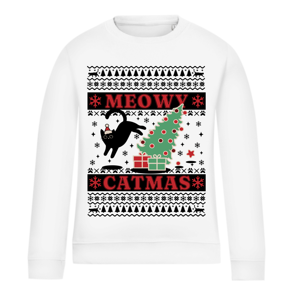 Premium Sweatshirt "Meowy Catmas [Spenden Aktion]" (Woman)