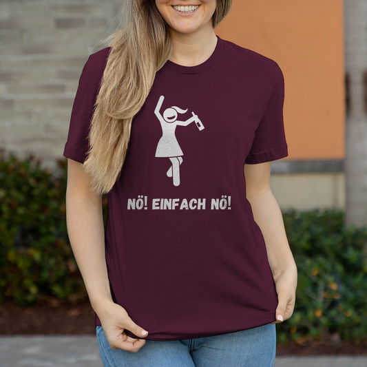 Premium T-Shirt "NÖ!" (Woman)