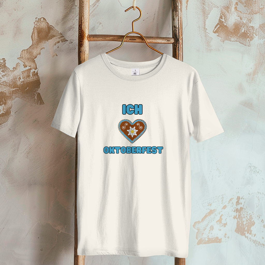 Premium T-Shirt "Ich ❤ Oktoberfest" (Woman)