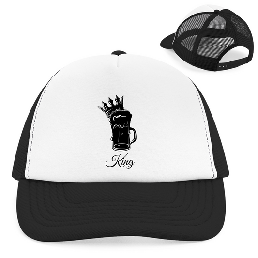 Premium Trucker Cap "King" (Snapback)