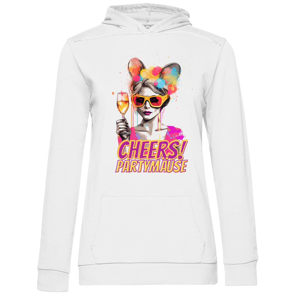 Premium Hoodie "Partymaus" (Woman)