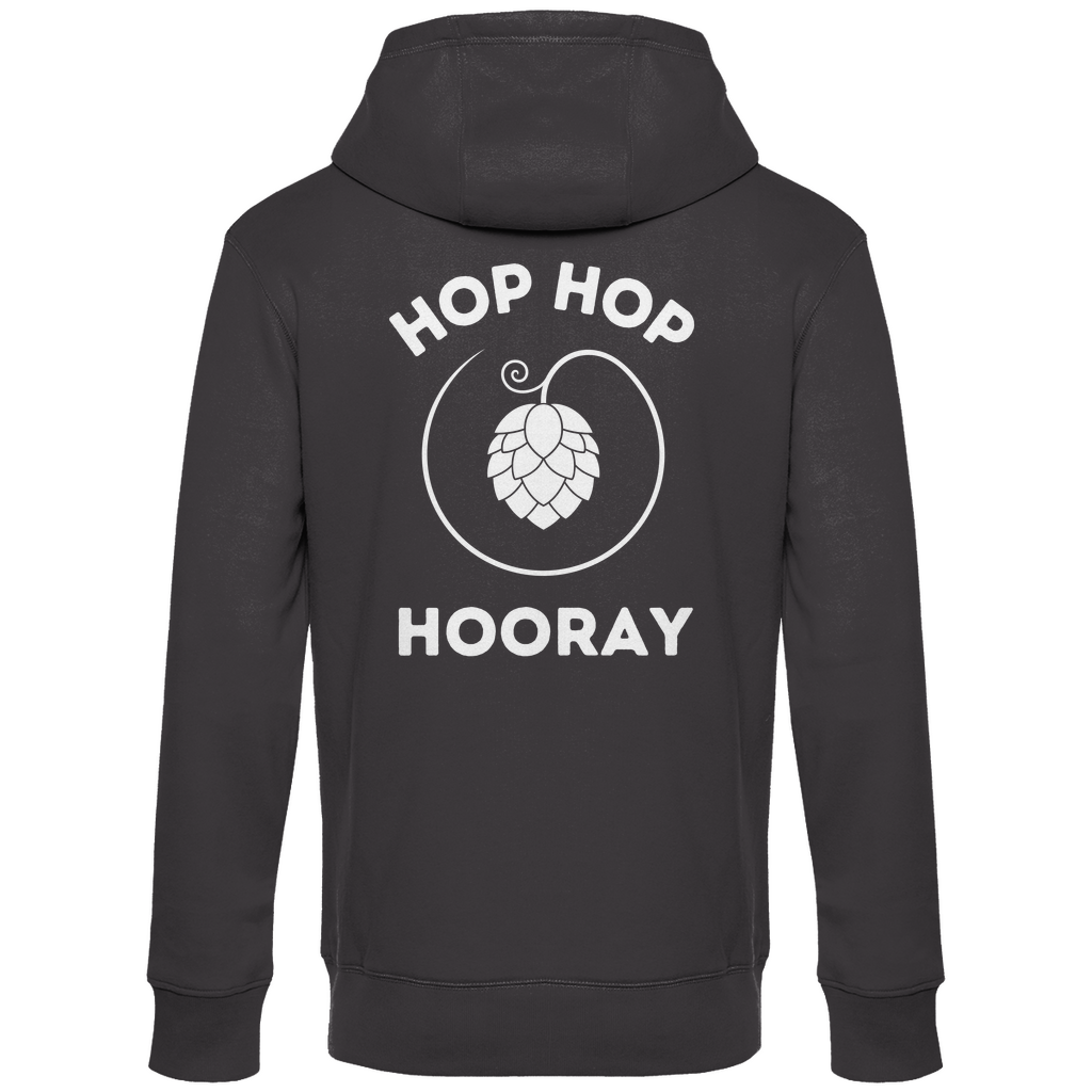 Premium Hoodie "Hop Hop Hooray" (Backprint)