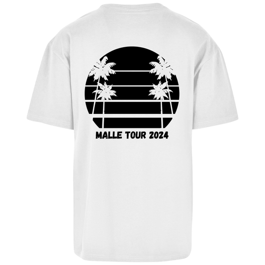 Premium Oversized T-Shirt "Malle Tour 2024" (Backprint)