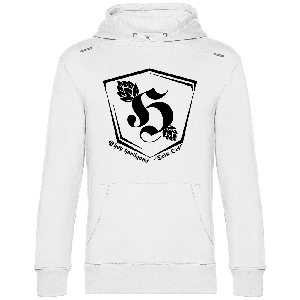 Premium Hoodie "Hop Hooligans Headquarters" (personalisierbar)