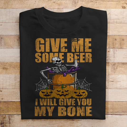 Premium T-Shirt "Give me some Beer" [Halloween]