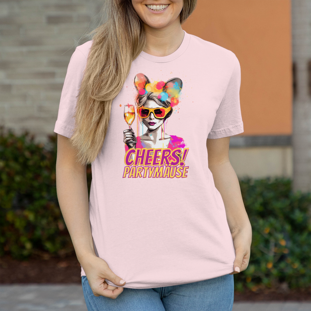 Premium T-Shirt "Partymaus" (Woman)