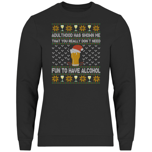 Christmas Premium Sweatshirt "Adulthood"