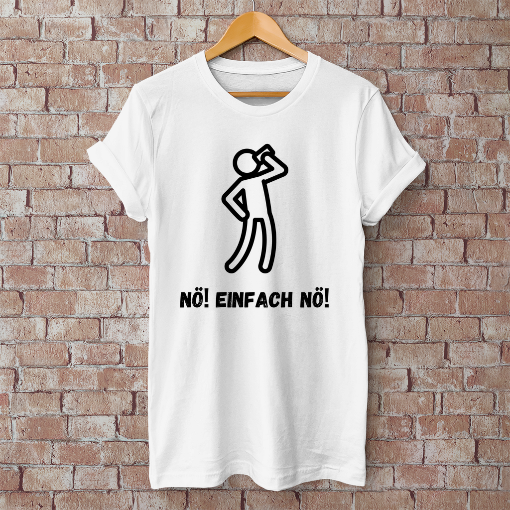 Premium T-Shirt "NÖ!" (Man)