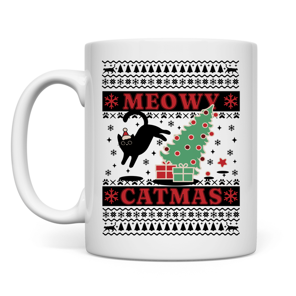 Premium Tasse "Meowy Catmas [Spenden Aktion]"