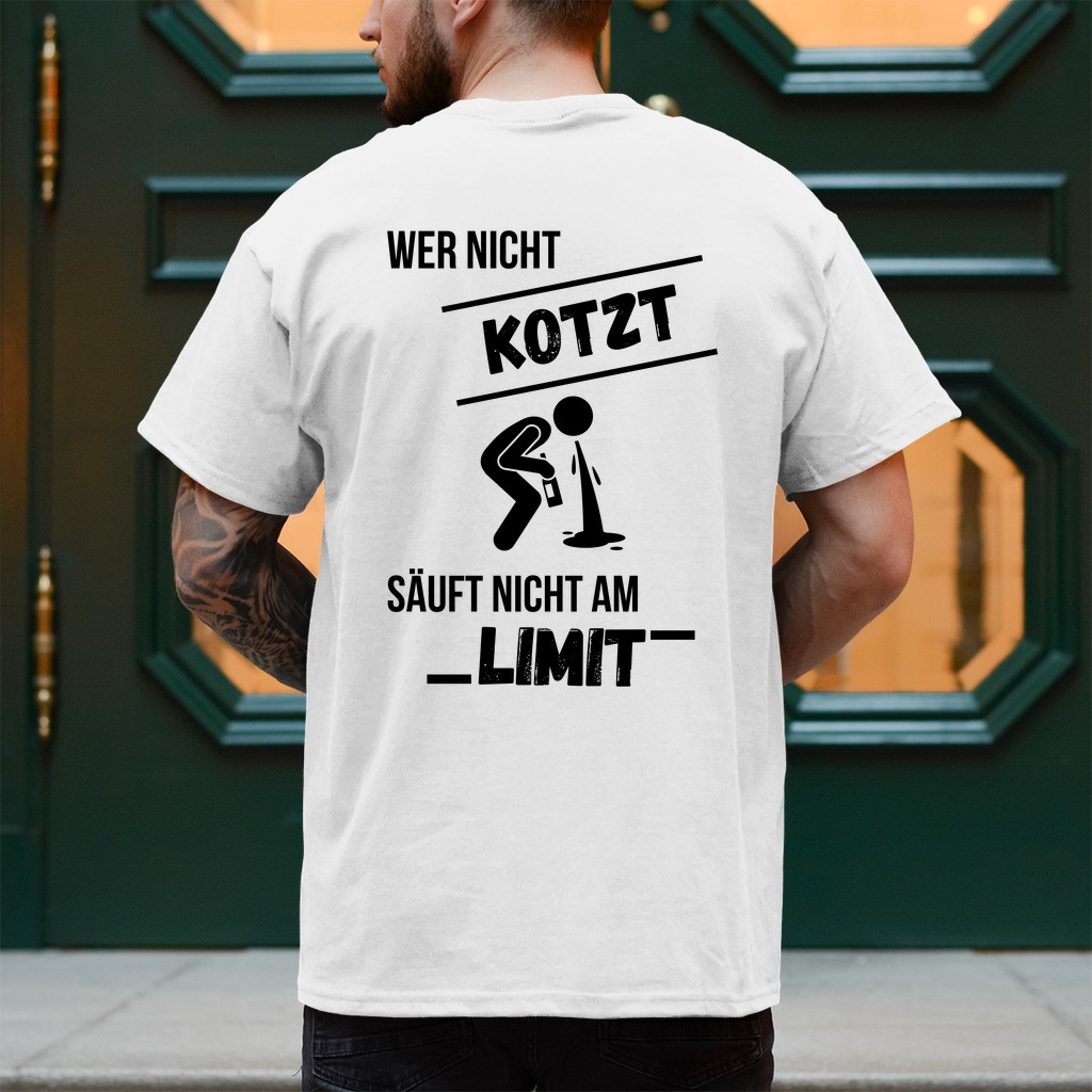 Premium T-Shirt "Limit" (Backprint)