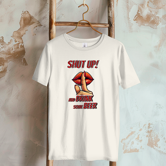 Premium T-Shirt "Shut up!" (Woman)