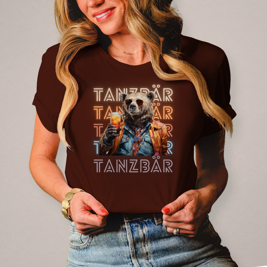 Premium T-Shirt "Tanzbär" (Woman)