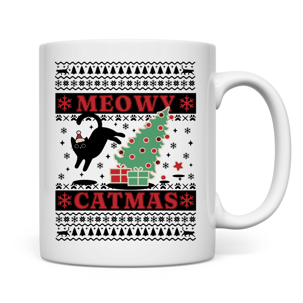 Premium Tasse "Meowy Catmas [Spenden Aktion]"