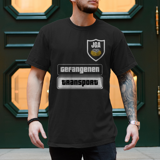 Premium T-Shirt "JGA - Truppe Gefangenen Transport"