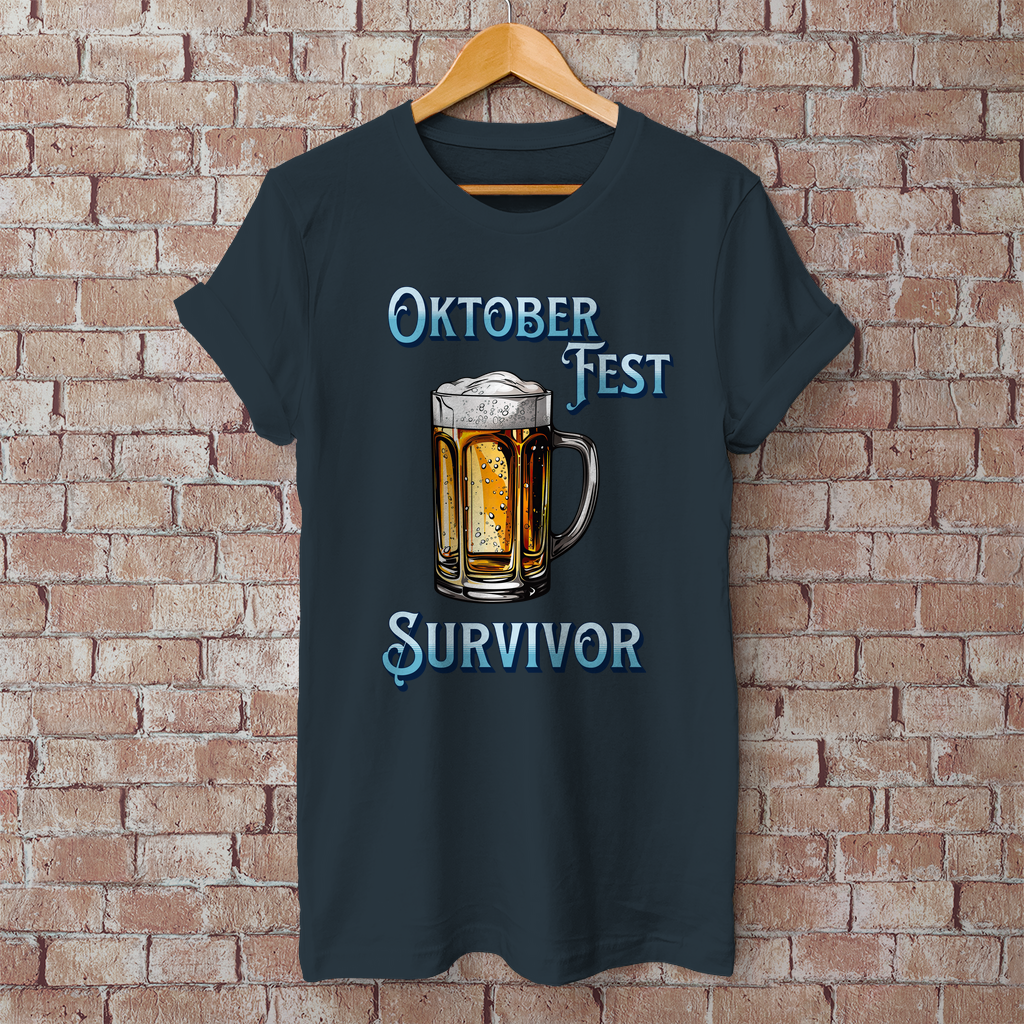 Premium T-Shirt "Oktoberfest Survivor" (Man)