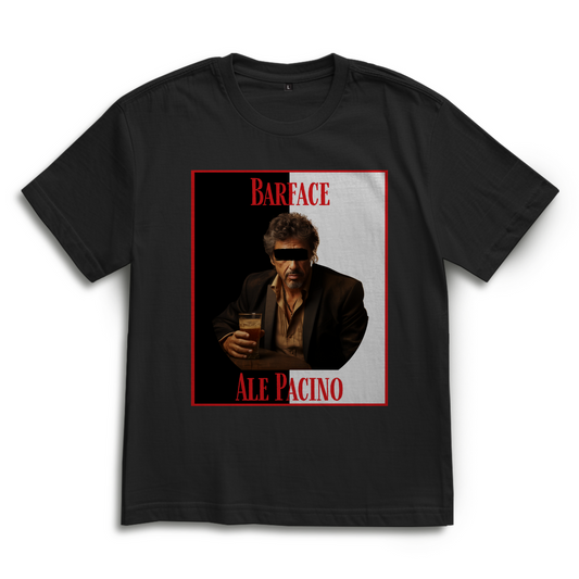 Premium Oversized T-Shirt "Barface - Ale Pacino"