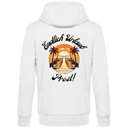 Premium Hoodie "Urlaub 2" (Backprint)