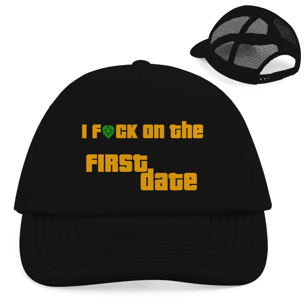 Premium Trucker Cap "First Date" (Snapback)
