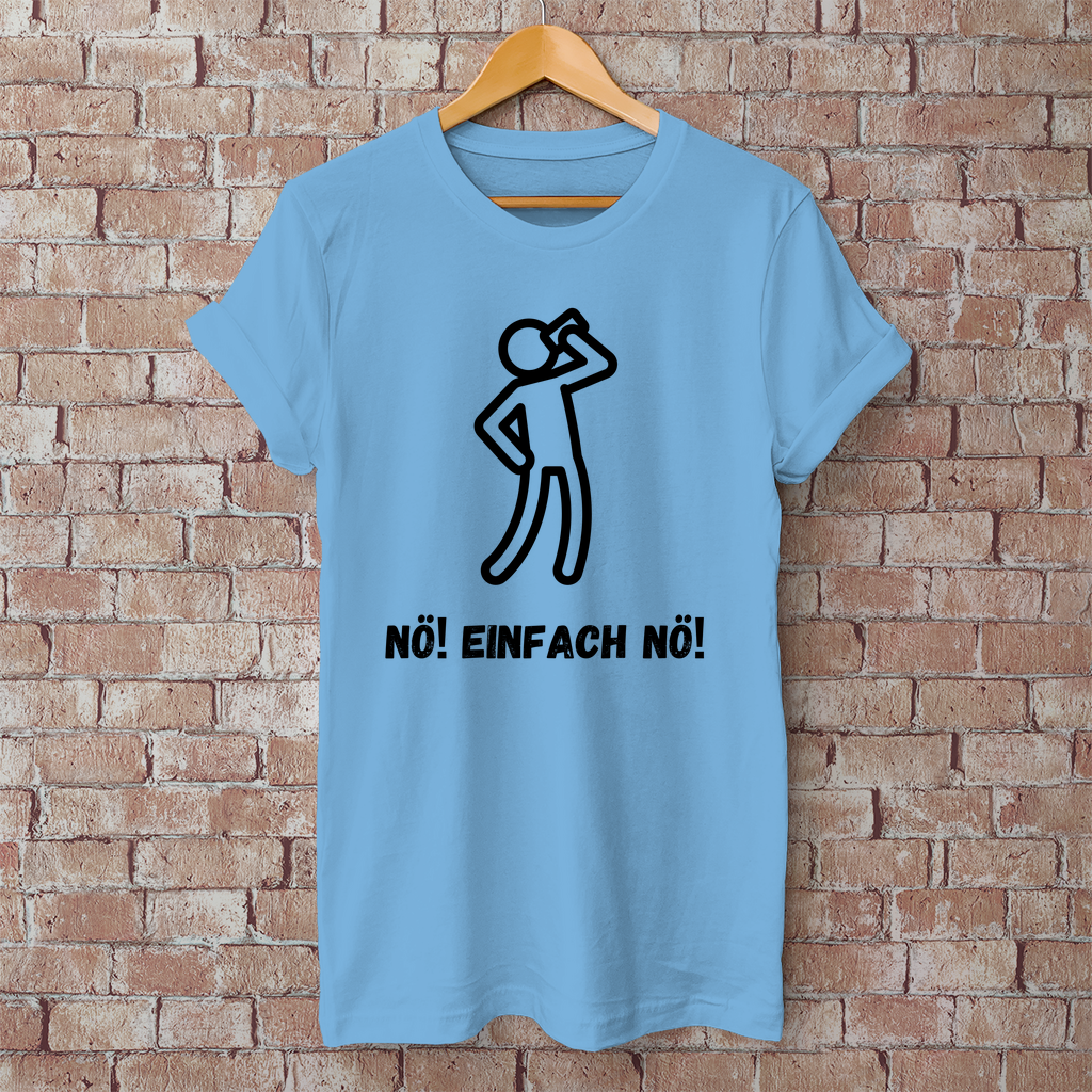 Premium T-Shirt "NÖ!" (Man)