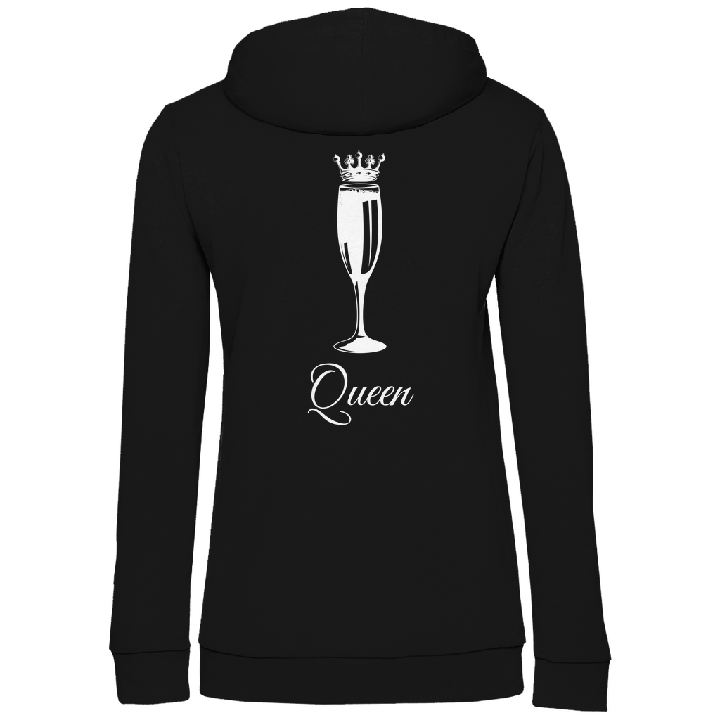 Premium Hoodie "Queen" (Woman) (Backprint)