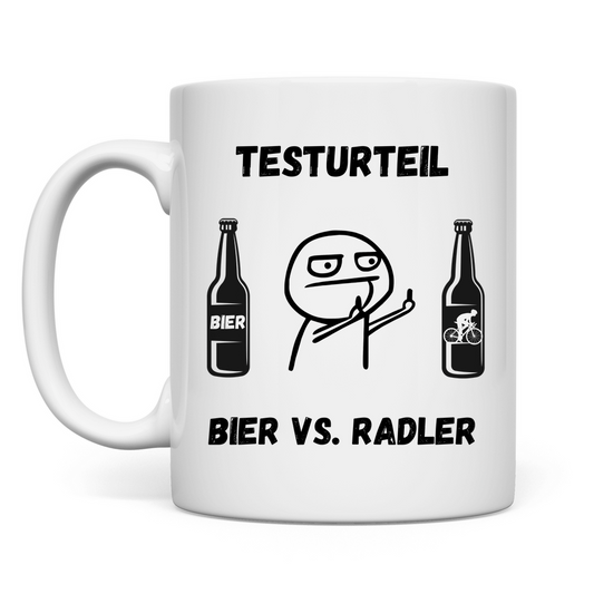 Premium Tasse "Testurteil"