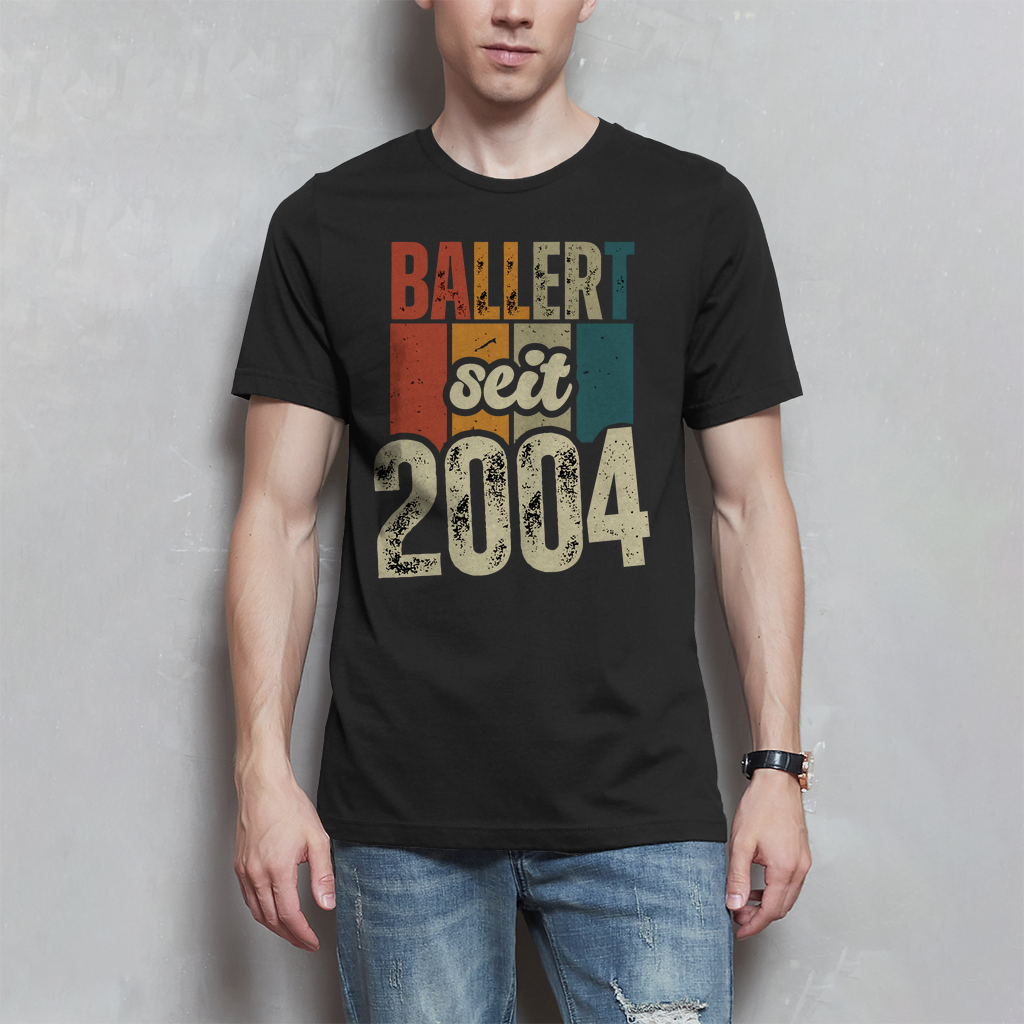 Premium T-Shirt "Ballert seit 2004"