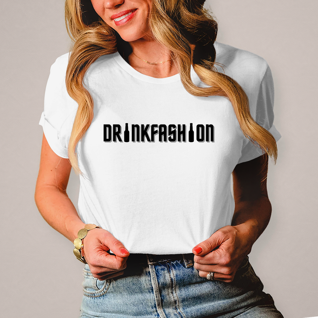 Premium T-Shirt "DrinkFashion" (Woman)