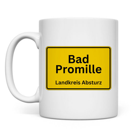 Premium Tasse "Bad Promille"