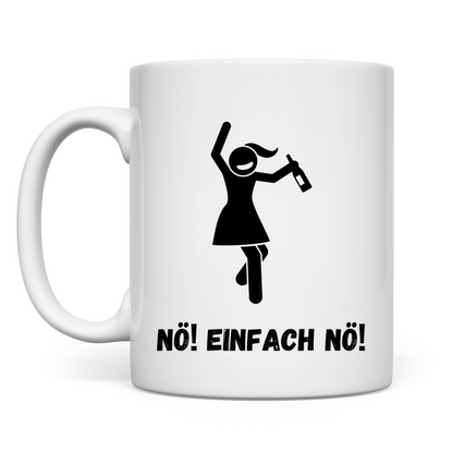 Premium Tasse "NÖ!" (Woman)