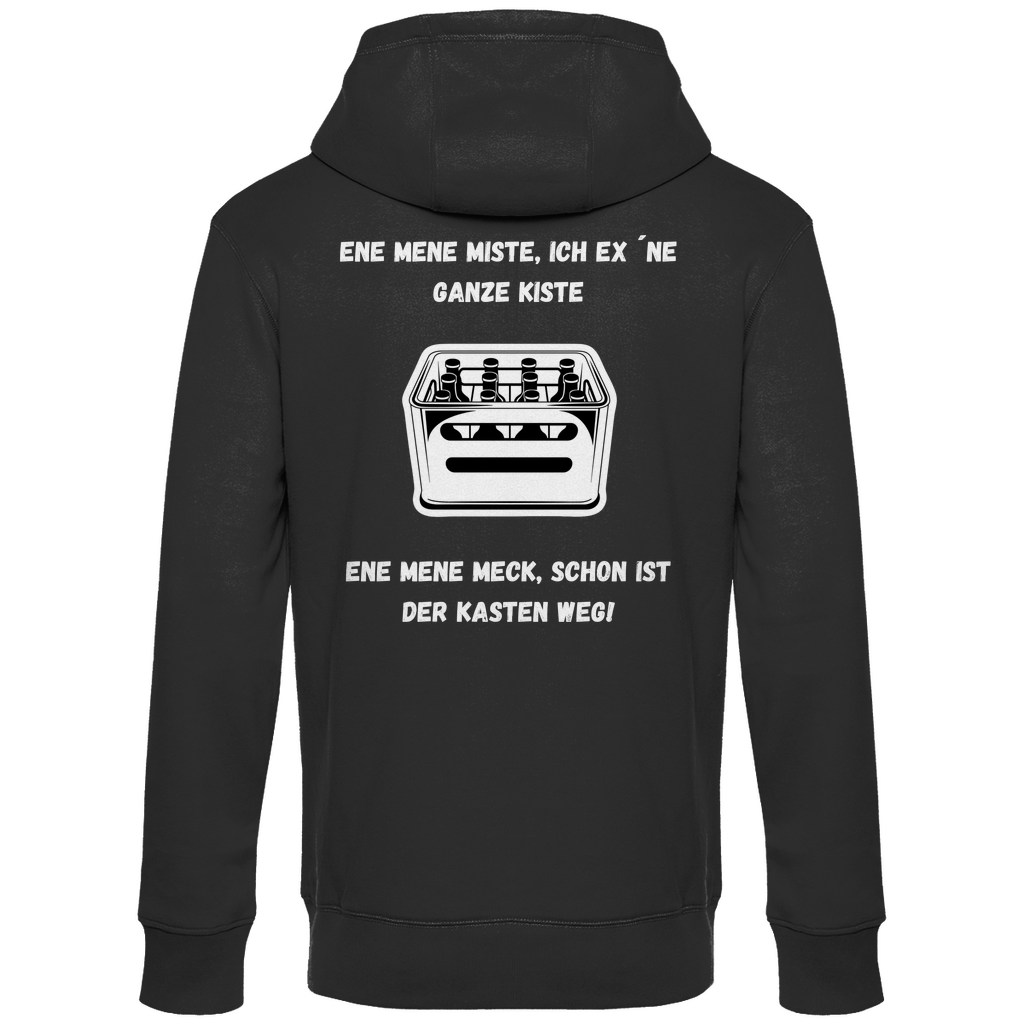 Premium Hoodie "Ene mene miste" (Backprint)