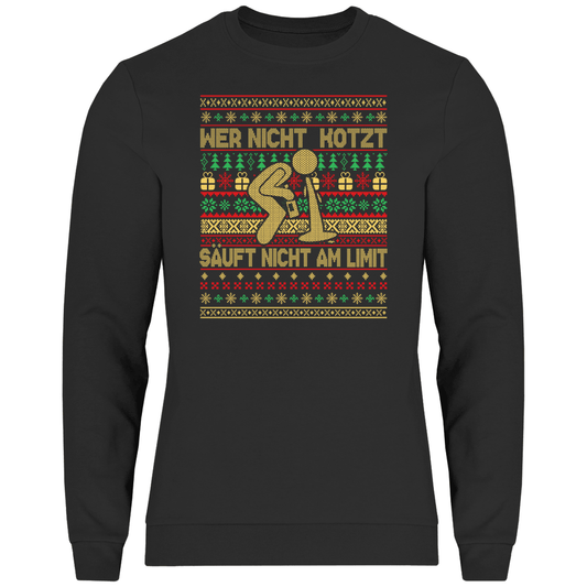 Christmas Premium Sweatshirt "Limit Christmas bunt"