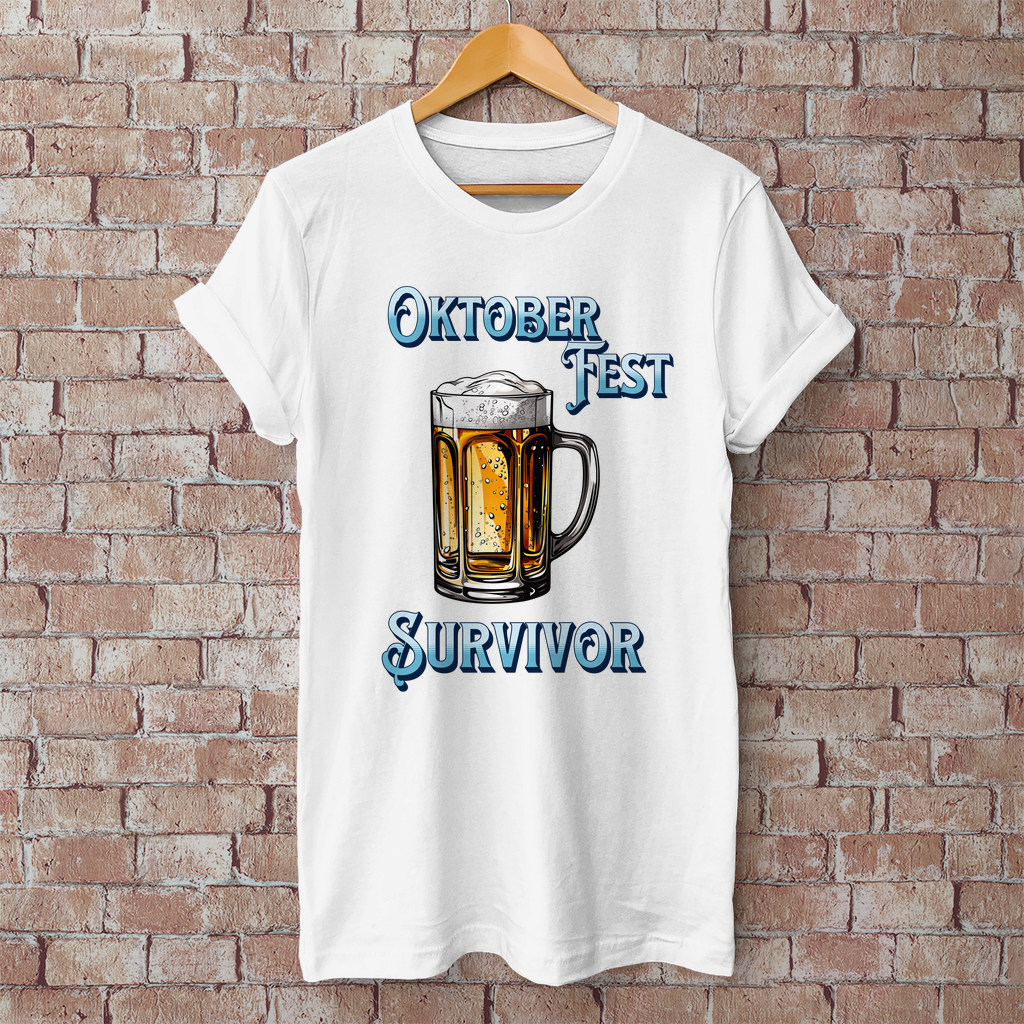 Premium T-Shirt "Oktoberfest Survivor" (Man)