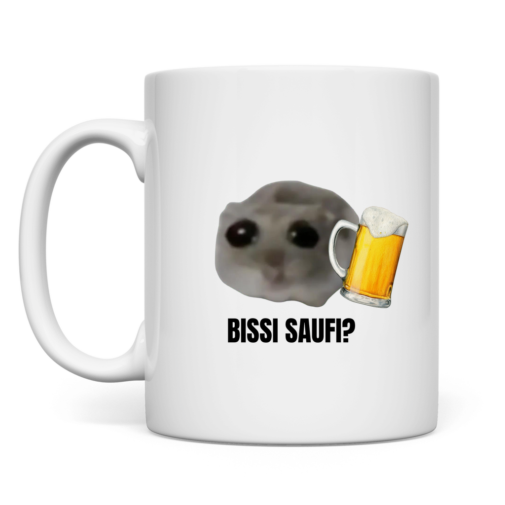 Premium Tasse "Bissi Saufi?"