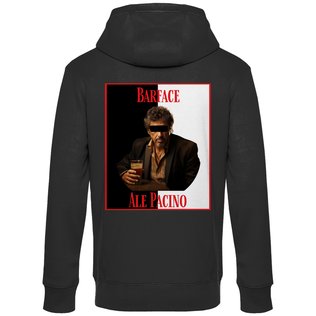 Premium Hoodie "Barface - Ale Pacino" (Backprint)