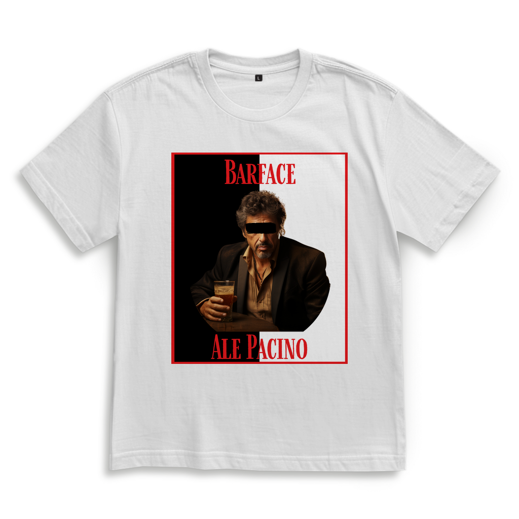 Premium Oversized T-Shirt "Barface - Ale Pacino"