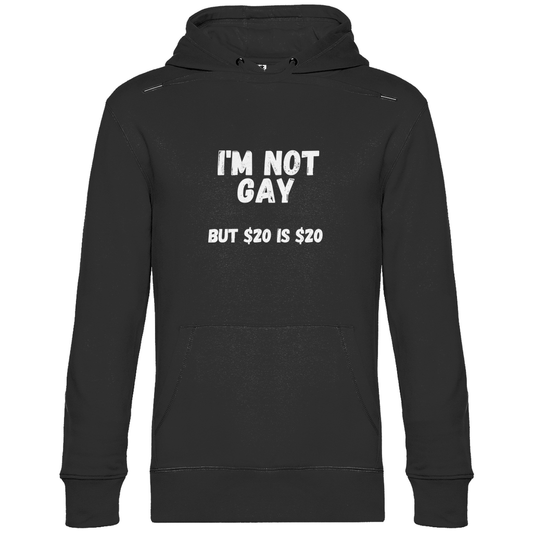 Premium Hoodie "$20 is $20"