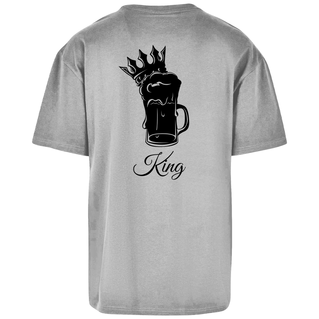 Premium Oversized T-Shirt "King" (Backprint)