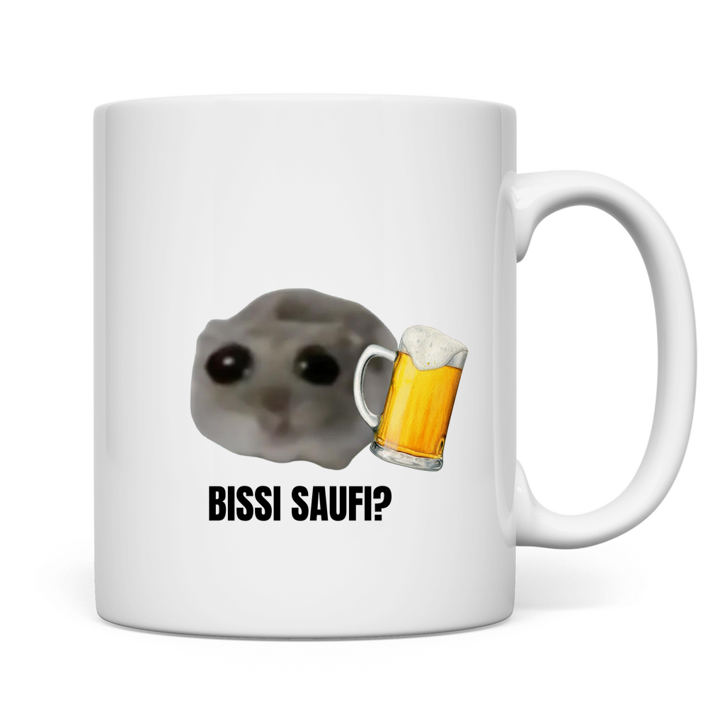 Premium Tasse "Bissi Saufi?"