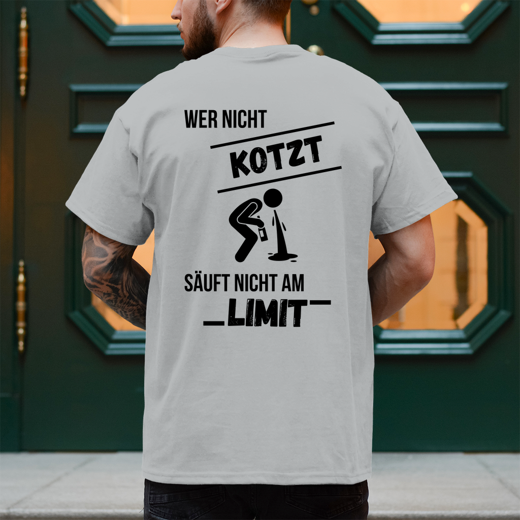 Premium T-Shirt "Limit" (Backprint)