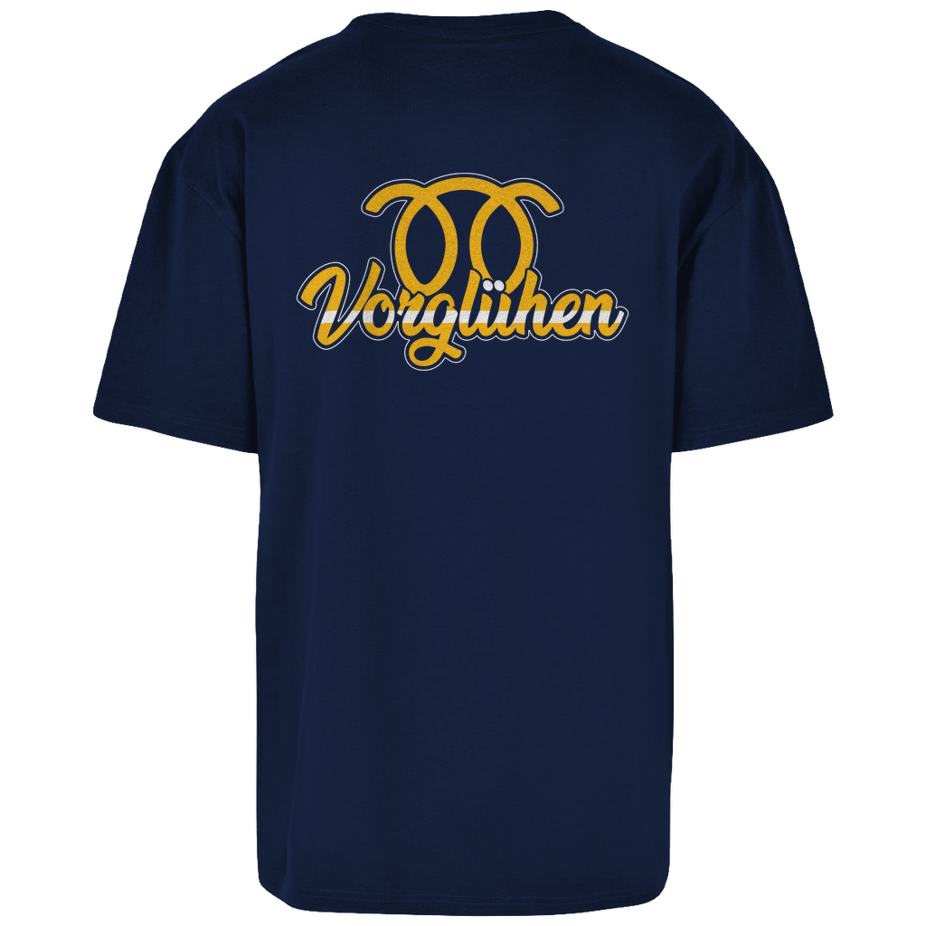 Premium Oversized T-Shirt "Vorglühen" (Backprint)
