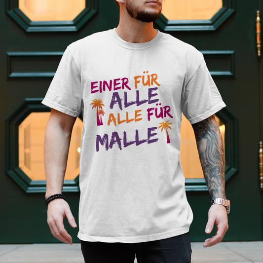 Premium T-Shirt "Alle für Malle"