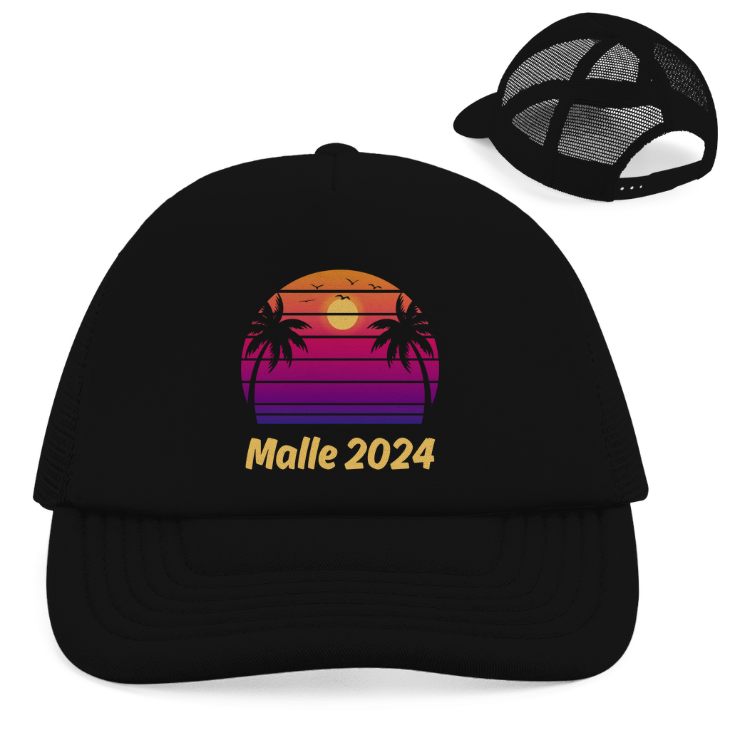 Premium Trucker Cap "Malle 2024" (Snapback)