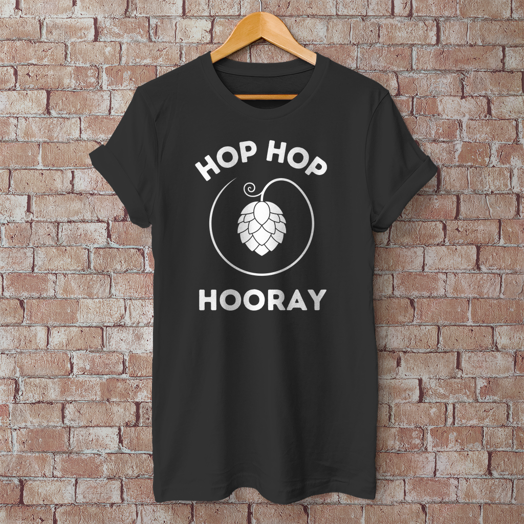 Premium T-Shirt "Hop Hop Hooray"