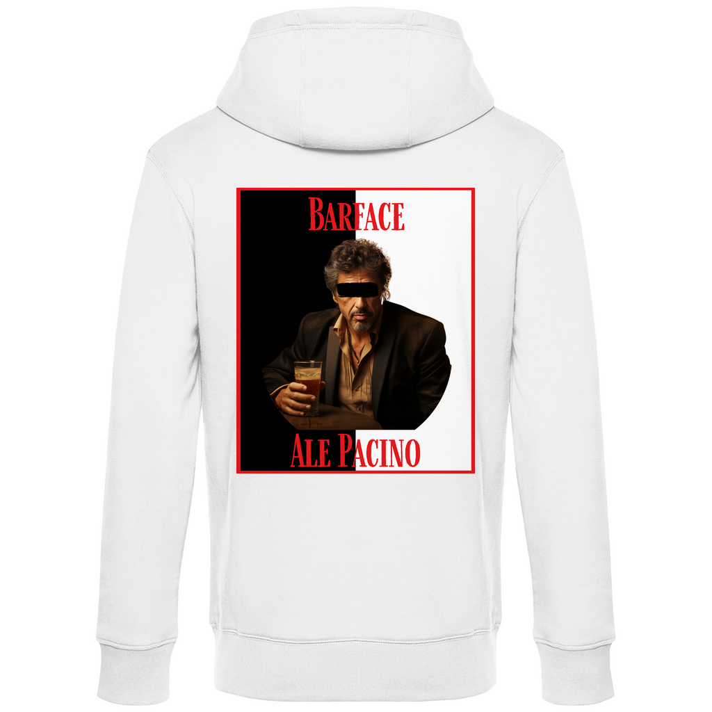 Premium Hoodie "Barface - Ale Pacino" (Backprint)