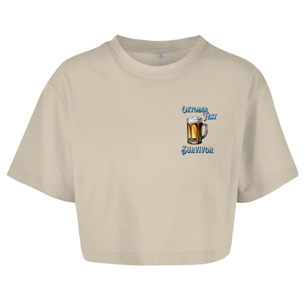 Premium Crop Top "Oktoberfest Survivor"